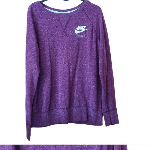 Nike Sweaters - Nike Women's Purple Crew Neck Sweater